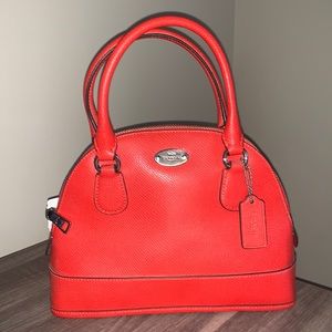 Sale alert ‼️ Coach bright orange cross body purse!